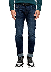 Pantaloni pentru bărbați Stretch Denim Blue