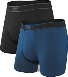 Férfi boxeralsó szett DAYTRIPPER BB FLY 2 PK black/city blue heather