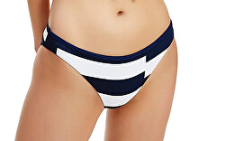 Dámské plavkové kalhotky Broken Str - Pitch Blue Bikini
