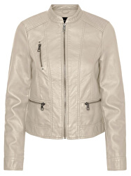 Geacă de femei VMFAVO JACKET SHORT COATED BOOS Birch