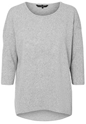 Női blúz VMMALENA 3/4 blúz EXP NOOS Light Grey Melange