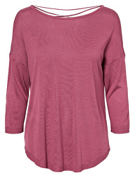 Bluză pentru femei VMRAINI NEW 3/4 STRING BLOUSE Hawthorn Rose