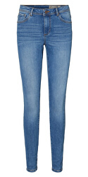 Blugi pentru femei VMTANYA MR S PIPING JEANS VI350 NOOS Medium Blue Denim