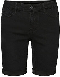 Frauenshorts VMHOT SEVEN NW DNM LONG F SHORT COLOR Black