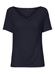 Damen T-Shirt VMGERLYHONIE SS V JRS GA Night Sky MELANGE