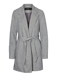 Palton dama VMVERODONA TRENCHCOAT COL Melange Light Grey