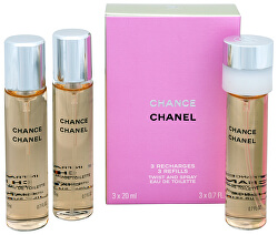 Chance - EDT - náplň (3 x 20 ml) - SLEVA - bez celofánu