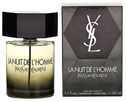 La Nuit De L´ Homme - EDT - SLEVA - pomačkaná krabička