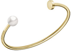 Pozlacený otevřený náramek Bubbly KJ9RJF1401