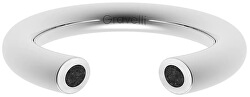 Offener Ring mit Beton Offener Stahl / Anthrazit GJRWSSA107