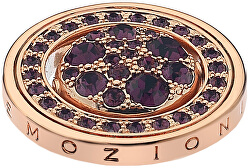 Prívesok Hot Diamonds Emozioni Alba e Tramonto Rose zlaté Coin EC247-EC253