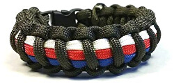 Paracord náramok Solomon trikolóry