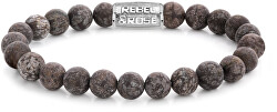 Brățară din mărgele Matt Brown Sugar RR-80031-S