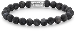 Brățară din mărgele Matt Grey Seduction RR-80025-S