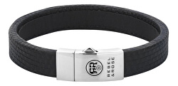 Pánský kožený náramek Lizard Black RR-L0058-S