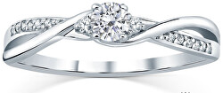 Inel din argint cu cristale Swarovski FNJR085sw