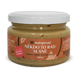 Niekto to rád slané - Arašidové maslo s kešu, mandľami a soľou