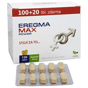 Eregma MAX power 100 tbl. + 20 tbl. ZDARMA