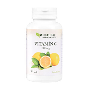 Vitamín C 500 mg 90 kapslí